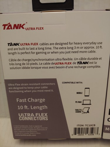 USB-C Fast Charging Cable - Type C Quick Charge, 2 Pack 10ft - Picture 4 of 4