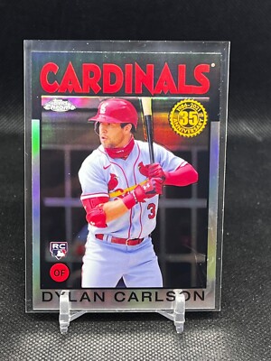 2021 Topps Chrome Baseball 35th Anniversary Refractor Jo Adell #86BC-11 RC