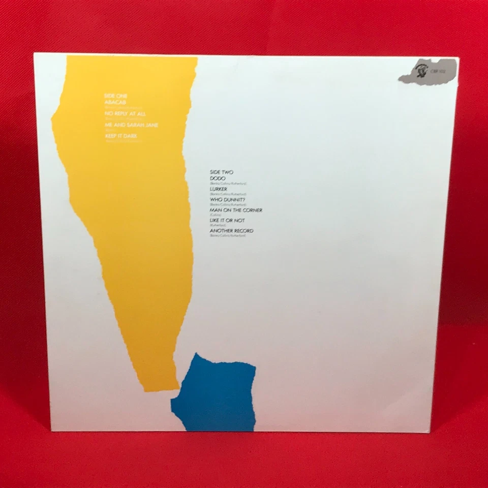 GENESIS Abacab 1981 UK vinyl LP + INNER Who Dunnit? original Phil Collins E - Image 2 of 4