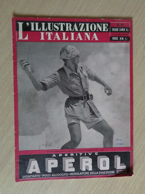 L'illustrazione Italiana n.41 del 1942 Guerra Fronte Egiziano Russo Ottimo  