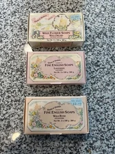 9 Bars Woods of Windsor Wild Orchid, Rose, Lavender by Vintage Luxury Soap