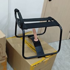 TOUGHAGE Sex Aid Chair with Dildo Bouncing Mount Masturbator Handle Furniture
