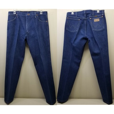 Wrangler 38 X 34 Blue Jeans Denim 38 X 