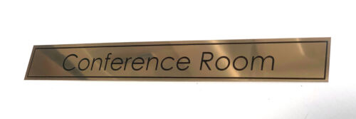 NAME ROOM DOOR SIGN PLAQUE ENGRAVED DOCTORS SURGERY OFFICE METAL ADD METAL SLOT - Picture 33 of 34