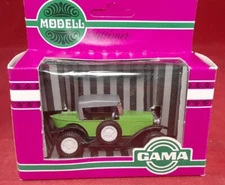 1:46 GAMA Oldtimer 1924 Opel Laubfrosch Green Mint New In Box West Germany #976