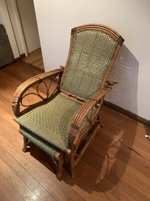 Vintage Wicker Lounge Chair Armchairs Gumtree Australia