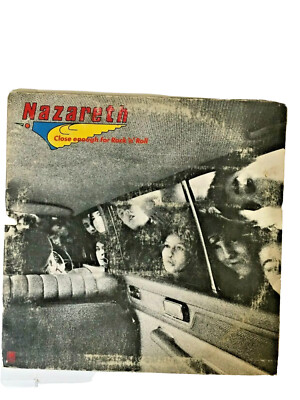 NAZARETH Close Enough For Rock 'n' Roll 1976 A&M Records Vinyl Lp w Inner Sleeve