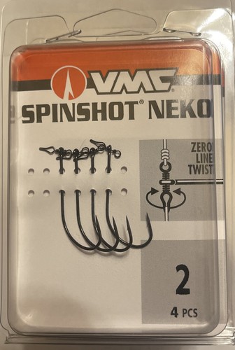 VMC SSWG Spinshot Wide Gap, Neko Hook Drop Shot Select Size 2 4 6 2/0 3/0 1/0 - Picture 7 of 22