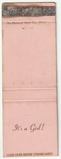 MATCHBOOK COVER - WALKER'S STORE - SAN DIEGO CALIFORNIA - BABY - CYNTHIA CURTIS
