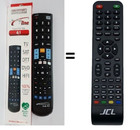 TELECOMANDO RICAMBIO PER TV JCL 32 FHDS GIA' PROGRAMMATO NO MICROFONO