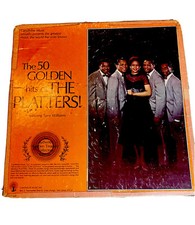THE PLATTERS 4-LP BOX SET Vinyl The 50 Golden Hits of the Platters CMI 1000 Vg 