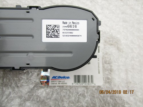 15 - 19 GMC SIERRA 3500HD 2500HD A/C HEATER CLIMATE TEMPERATURE CONTROL OEM NEW - Picture 3 of 3