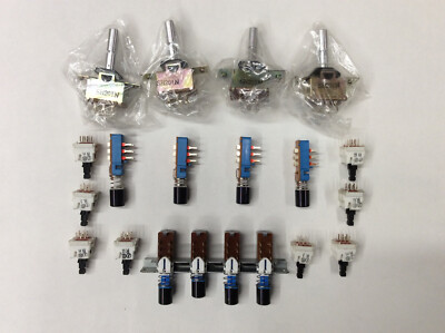 3 X Typen Aus Drucktaster und 4 Kippschalter nagelneu, insgesamt 17. 