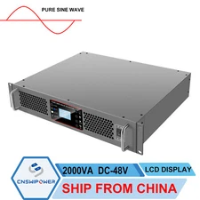 19 Inch For Industry And Telecom Rack Mount 2000VA Inverter 12/24/48 Volt Charge