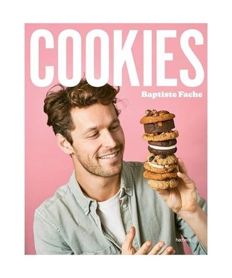 Cookies: 50 recettes pour les accros du petit biscuit rond, Fache, Baptiste