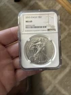 2015 American Silver Eagle Coin - NGC MS69 S
