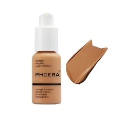 PHOERA Foundation, Flawless Soft Matte Liquid Foundation Makeup for Women. (106#