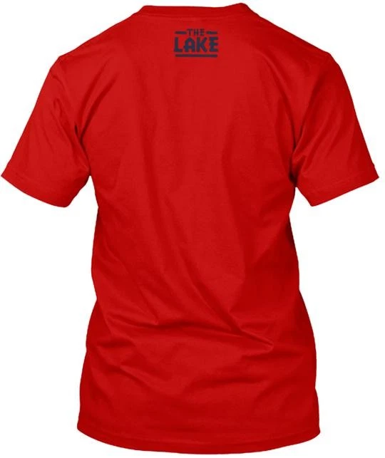 Summer Camp For Grown Ups In Red T-Shirt Made in the USA Size S to 5XL