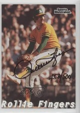 1998 Fleer Sports Illustrated 458/500 Rollie Fingers Auto HOF 0q3