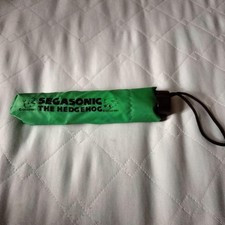 Sega Sonic the Hedgehog Foldable Umbrella Compact Rain Gear Collectible