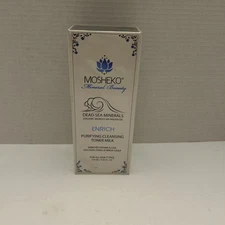 Mosheko Mineral Beauty And Rich Cleansing Toner, Sealed 120ml Moroccan Argan Oil