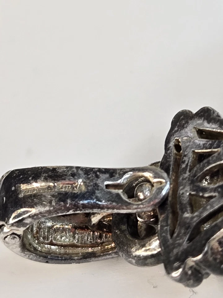 Judith Ripka Plata de Ley 925 Cruz de Malta Colgante Potenciador Zafiro Azul 16 Foto 4 de 4