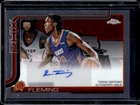 2025-26 Topps Chrome Rasheer Fleming Auto Autograph RC #TCAR-RF Suns Rookie