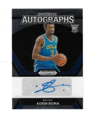 ADEM BONA 2024 PRIZM DRAFT PICKS ROOKIE AUTOGRAPH $25.00 PHILADELPHIA 76'ERS