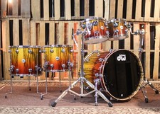DW Collector's 333 Fade over Black Limba Drum Set - 22,10,12,14,16 - SO 1430088