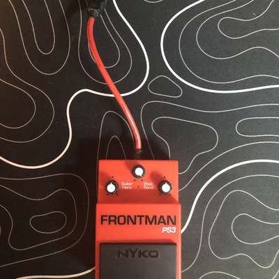 Nyko Frontman Guitar Hero PS3 Foot Pedal Controller Replacement AS-IS Untested