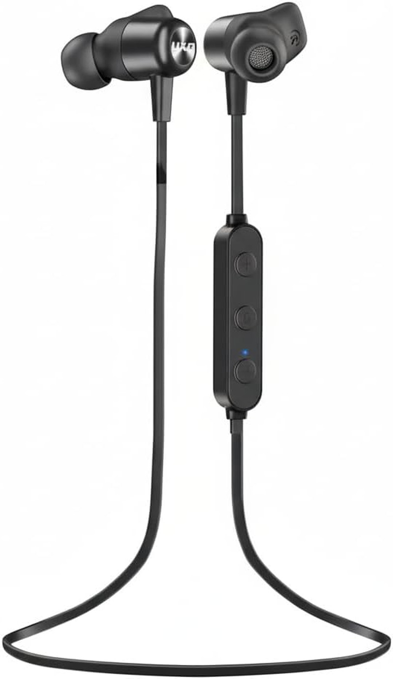 Bluetooth Neckband Headphones, Magnetic Wireless Sports Earphones with Mic, 20H