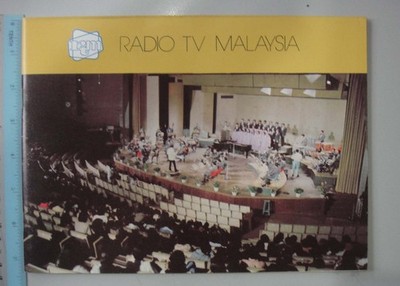 (Z2) 1970's Malaysia RTM Radio TV music Brochure Booklet