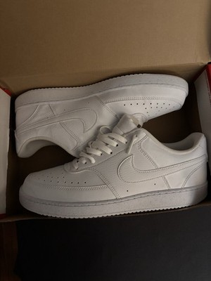 Nike Court Vision Lo NN Next Nature Triple White Men's Sneaker DH2987-100