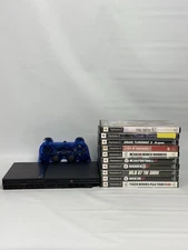 Sony PlayStation 2 Slim Launch Edition Charcoal Black Console (SCPH-75001CB)