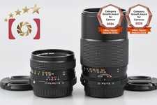 "En l'état" KONICA HEXANON AR 50mm f/1.7 AE, HEXANON AR 135mm f/3.2 AE