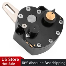 Universal Motorcycle Adjustable Steering Damper Stabilizer Safety Control Black