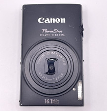 Canon PowerShot ELPH 110 HS Digital Camera Black   Lens / Shutter Issue   Parts