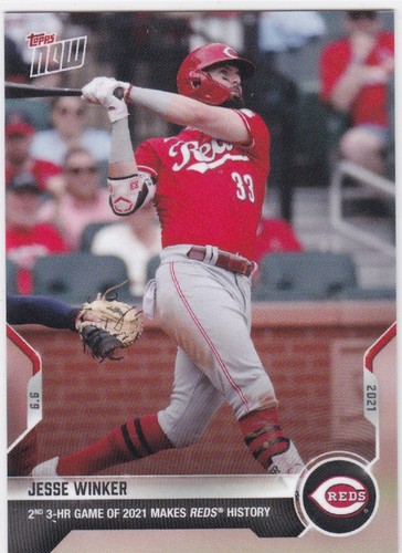 2021 Topps Now 322 Jesse Winker