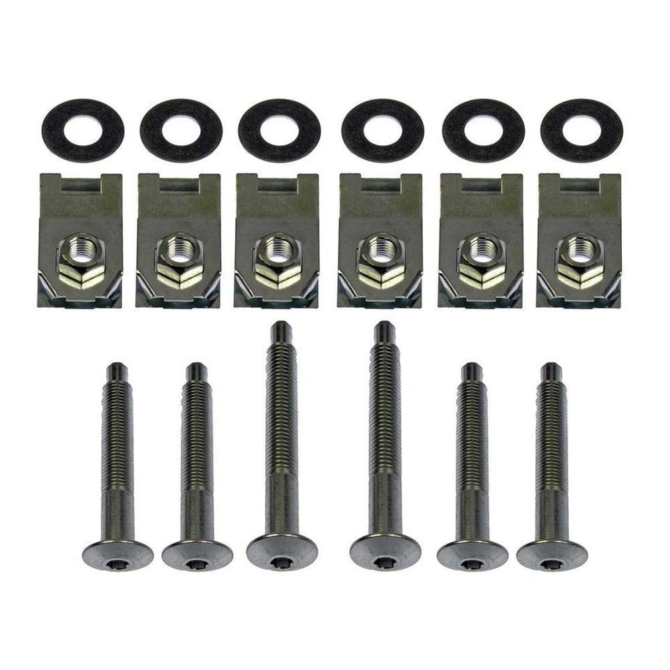 Kit de herrajes de montaje en cama Dorman de 18 pernos arandelas tuercas para Ford Ranger 04-11 Foto 3 de 3