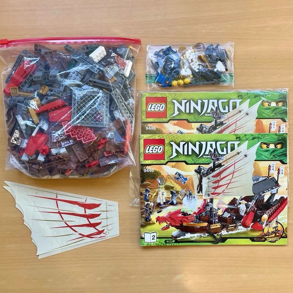 乐高 9446 Ninjago Destinys 赏金大部分完整 — 第 3/4 张图片