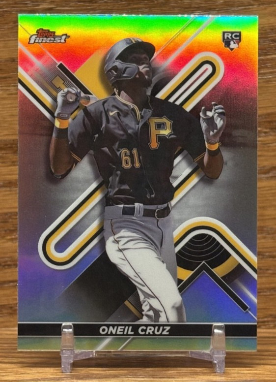 ONEIL CRUZ Refractor Rookie | 2022 Topps Finest Pittsburgh PIRATES #16