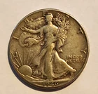 1946-D Liberty Walking Half Dollar 50C Denver Business Strike 90% Silver