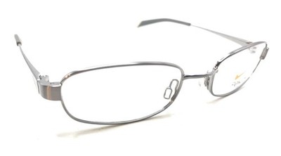 Nike NEW Flexon 4638 033 Gunmetal Gray Silver Eyeglasses Frames 47-17 130 Unisex