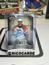 2023-24 UD Engrained Mark Recchi White Birch Autograph HOF Flyers 7/35