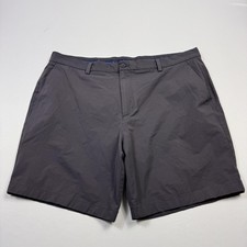 Vineyard Vines Chino Shorts Mens 40 Gray Performance Stretch Cotton Nylon Blend