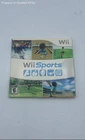 Wii Sports Nintendo Wii Disc with Cardboard Sleeve CIB