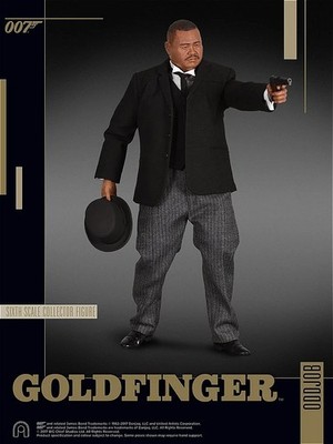 【絶版希少】James Bond & Oddjob 007 Goldfinger Big Chief Studios 1/6 HAROLD SAKATA as ODDJOB JAMES BOND 007 GOLD