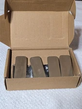 4 Pack Brushed Gold Towel Hook Heavy Duty Wall Hooks Bathroom Robe Coat Hanger