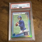 2025 Panini Donruss Jaxson Dart Optic Red Green Prizm #400 PSA 9 Giants
