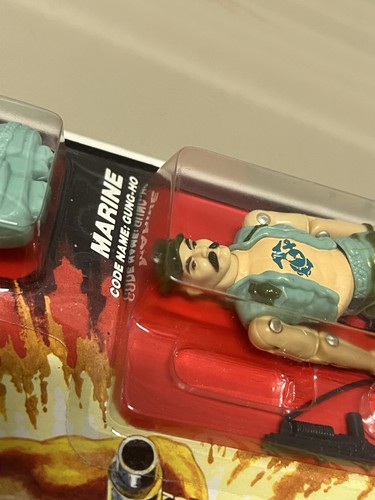 MOC 1983 Hasbro GI Joe Marine Gung-Ho 20 Back 1st Release Band Snap Error - Picture 7 of 24